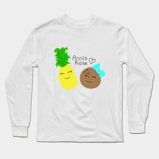 Pineapple and coconut Long Sleeve T-Shirt